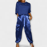 Margarida - Zweiteiliges Seidenensemble