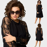 Celina - klassisches Midi-Kleid für besondere Anlässe