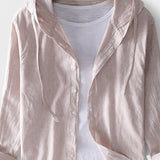 Clara - Baumwollpullover mit Kapuze
