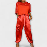 Margarida - Zweiteiliges Seidenensemble