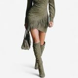 Rose™ Drapiertes Kleid
