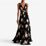 Sue™ Langes Blumenkleid